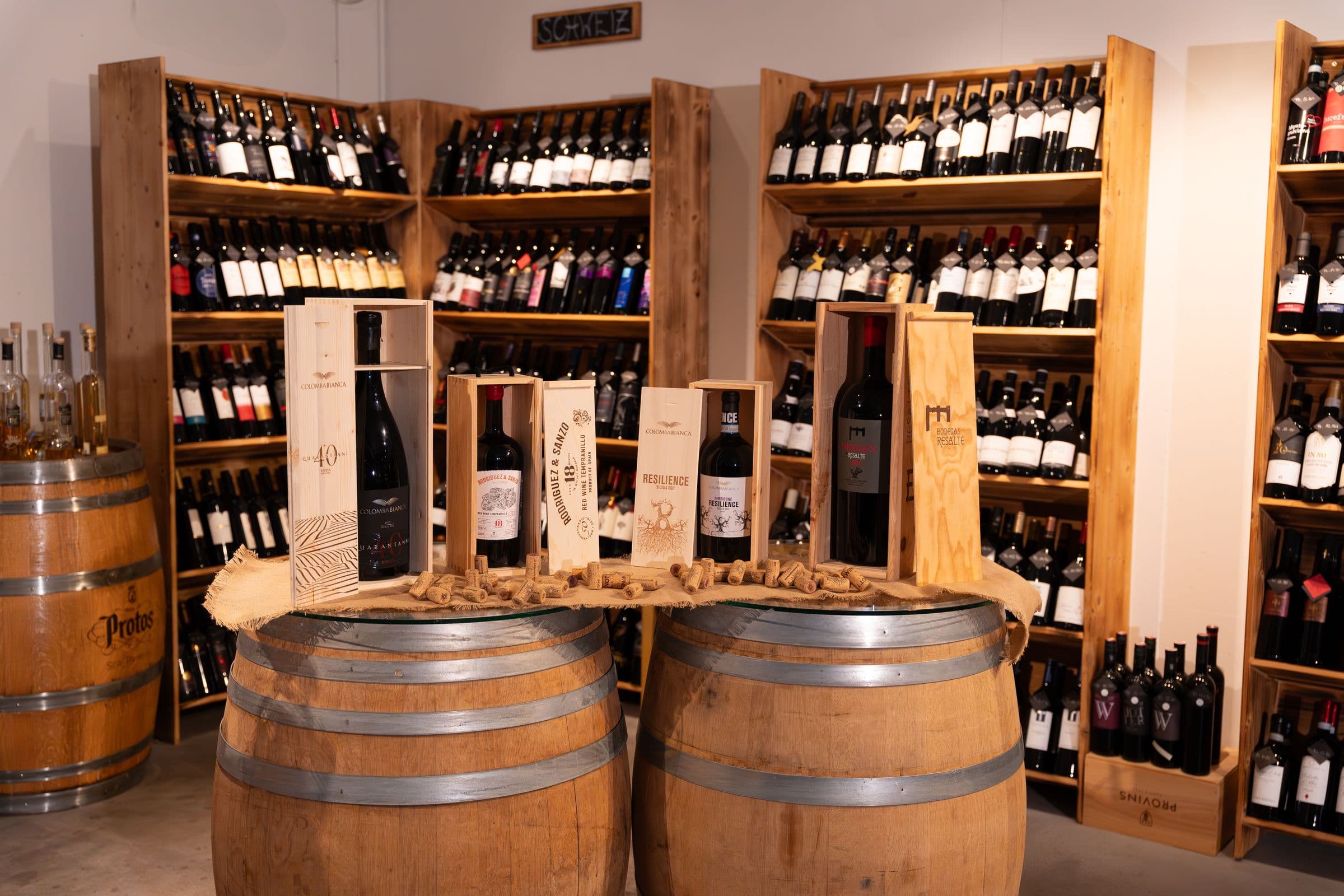 Weindegustationen im Emmental